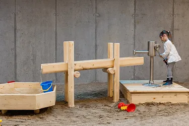 Panoraminis vaizdas į ežerą ir Mozūrijos gamtą — Zalesie Mazūrija